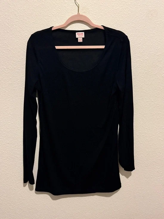 BUNDLE : 5 long-sleeve Ribbed tee's - Cozy Lightweight Top - Picture 2 of 11